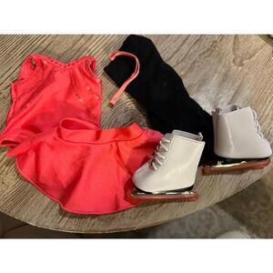 American Girl doll Sparkle and Spin Skating Outfit